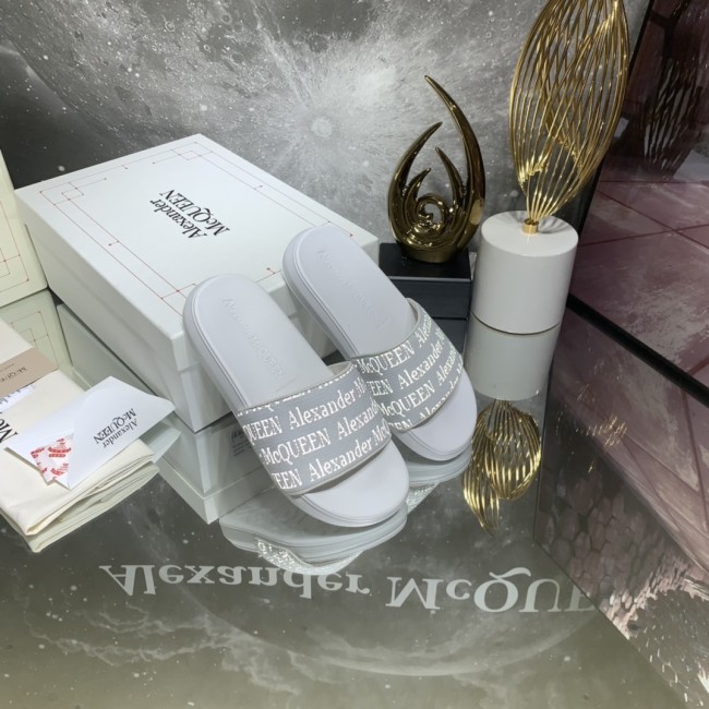 Alexander McQueen women slippers 1：1 quality-037