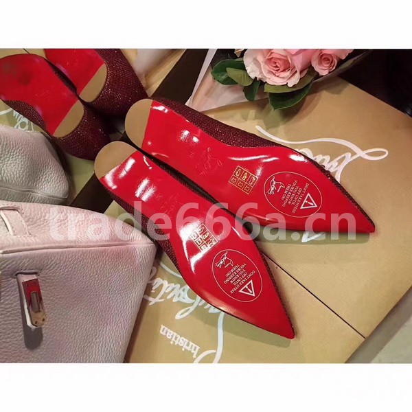 Super Max Christian Louboutin Custom High Heel-010