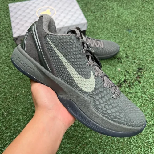 Authentic Nike Zoom Kobe 6 Fade to Black