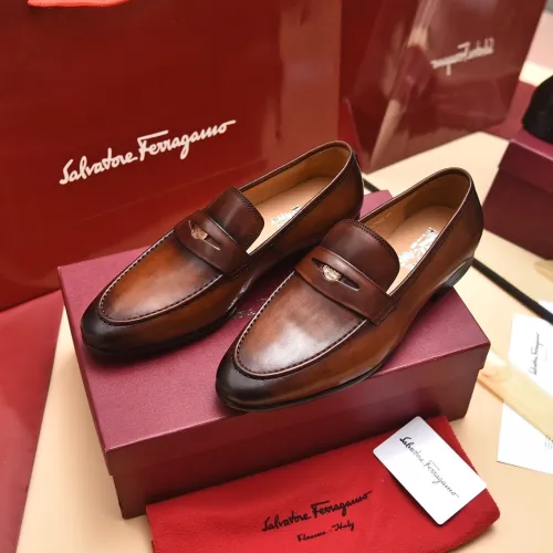Ferragamo Men shoes 1：1 quality-356