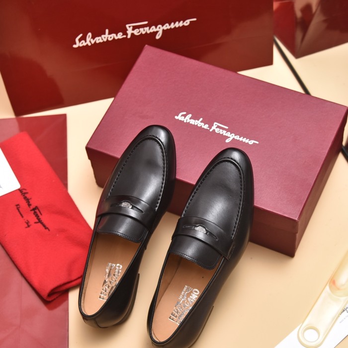 Ferragamo Men shoes 1：1 quality-355