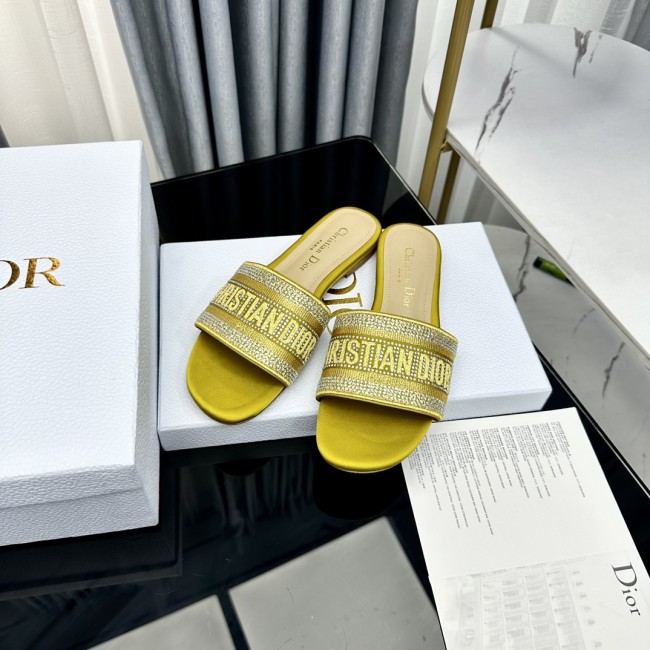 Dior women slippers 1：1 quality-297