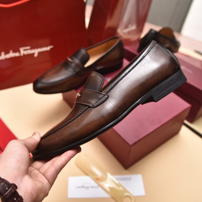 Ferragamo Men shoes 1：1 quality-363