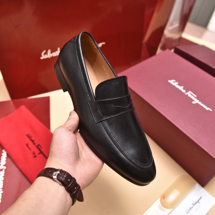 Ferragamo Men shoes 1：1 quality-358