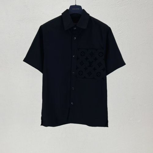 LV Shirt High End Quality-1087