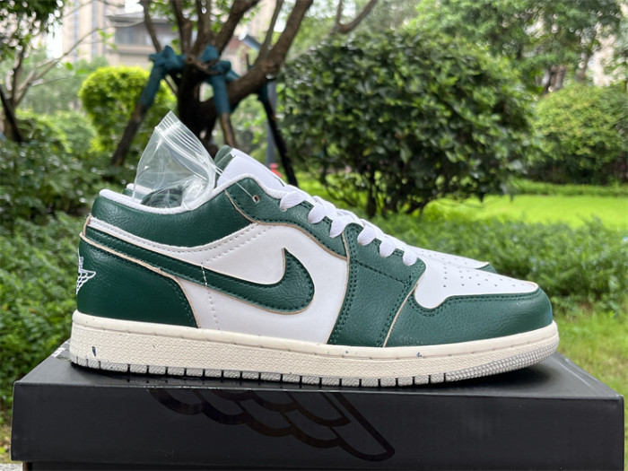 Authentic Air Jordan 1 Low SE Oxidized Green