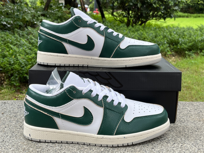 Authentic Air Jordan 1 Low SE Oxidized Green