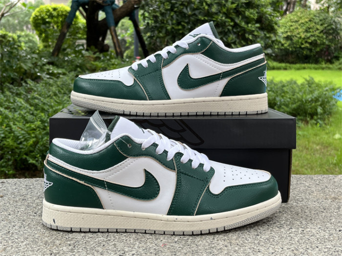 Authentic Air Jordan 1 Low SE Oxidized Green