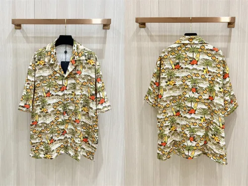 LV Shirt High End Quality-1096