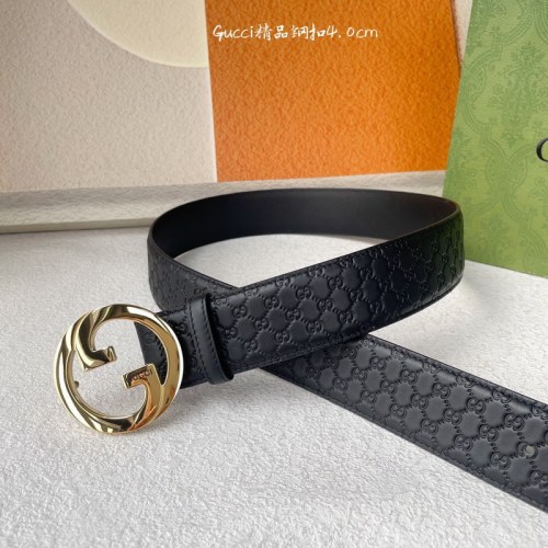 Super Perfect Quality G Belts(100% Genuine Leather,steel Buckle)-4510