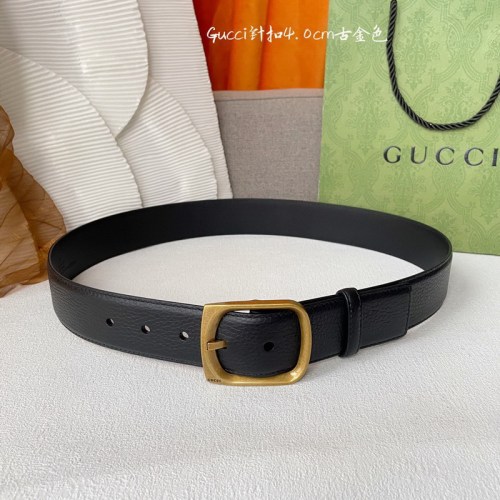 Super Perfect Quality G Belts(100% Genuine Leather,steel Buckle)-4534