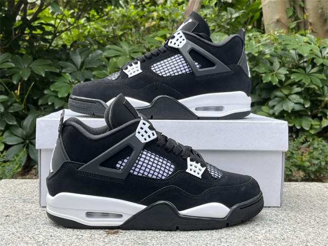 Authentic Air Jordan 4 “White Thunder”GS