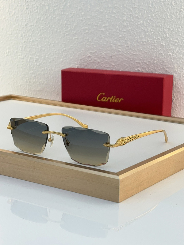 Cartier Sunglasses AAAA-5693
