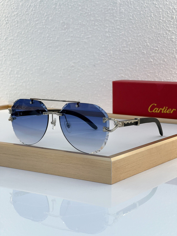 Cartier Sunglasses AAAA-5756