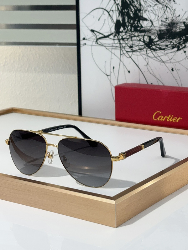 Cartier Sunglasses AAAA-5407
