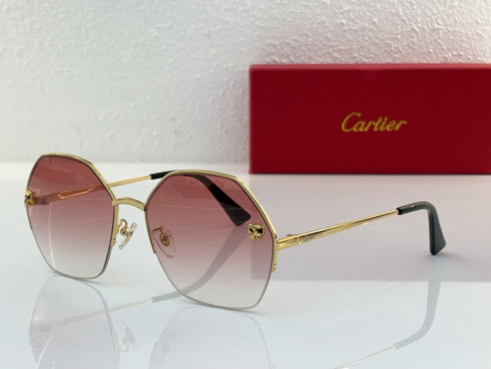 Cartier Sunglasses AAAA-5796