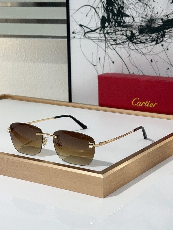 Cartier Sunglasses AAAA-5296