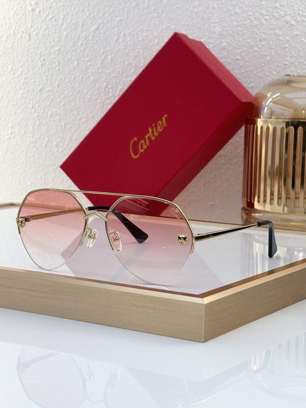 Cartier Sunglasses AAAA-5338