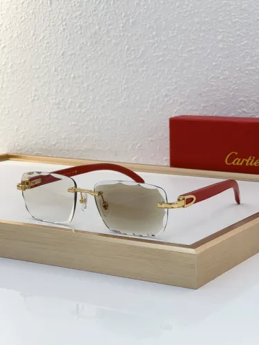 Cartier Sunglasses AAAA-5743