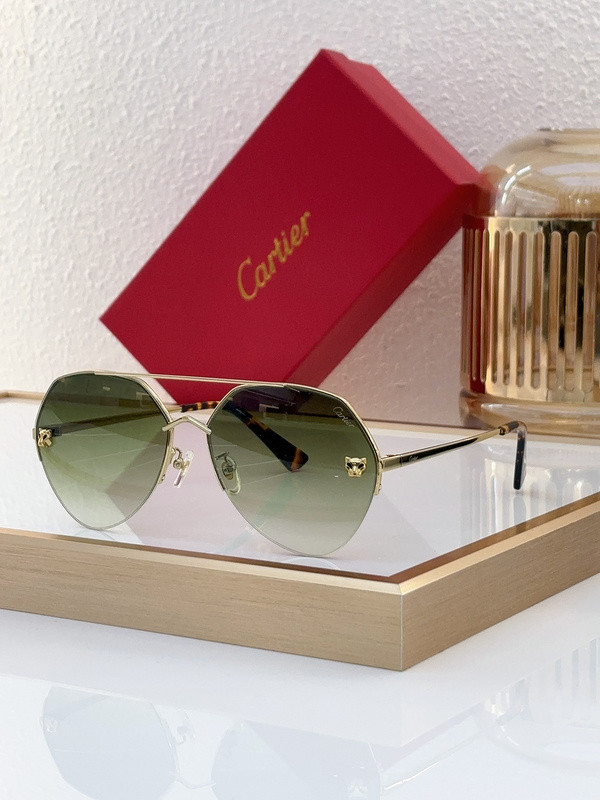 Cartier Sunglasses AAAA-5341