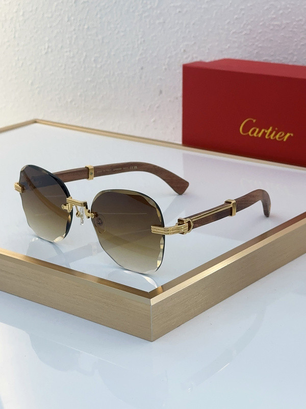 Cartier Sunglasses AAAA-5683