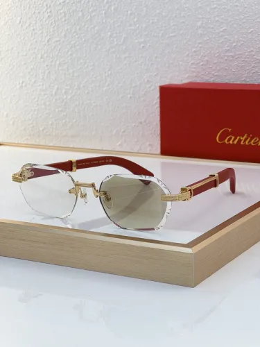 Cartier Sunglasses AAAA-5758