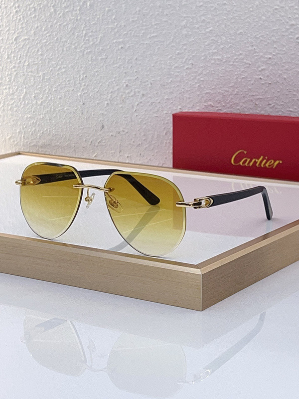 Cartier Sunglasses AAAA-5579