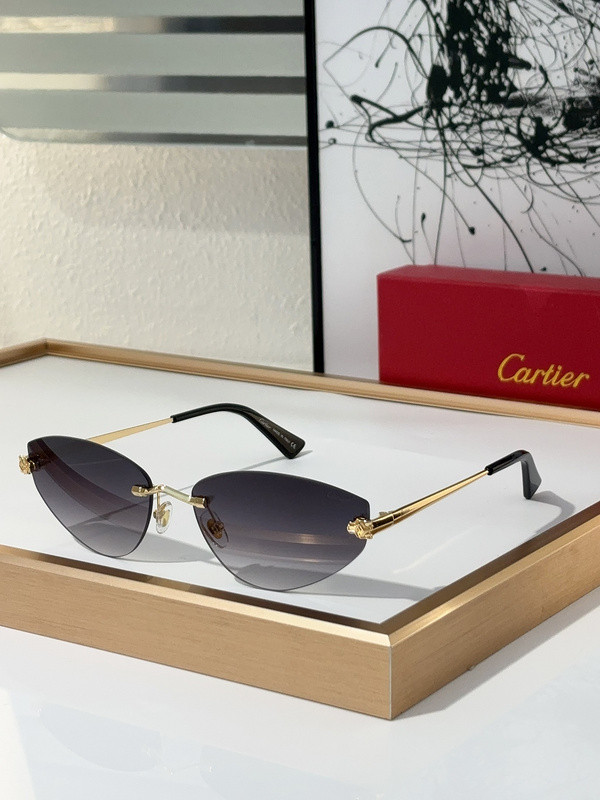 Cartier Sunglasses AAAA-5481