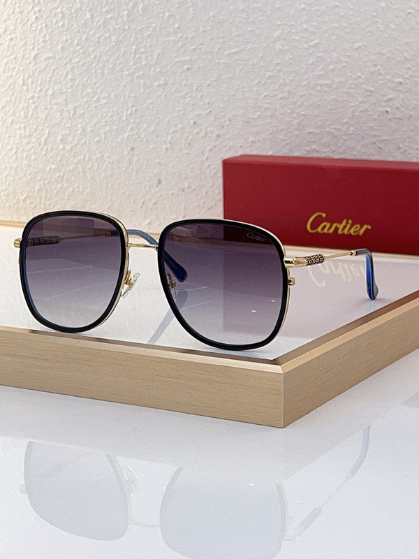 Cartier Sunglasses AAAA-5419
