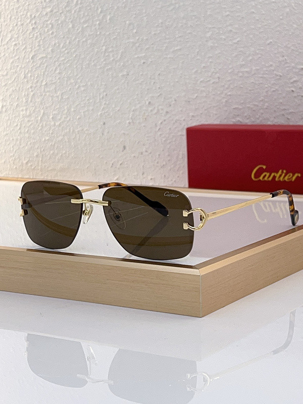 Cartier Sunglasses AAAA-5318