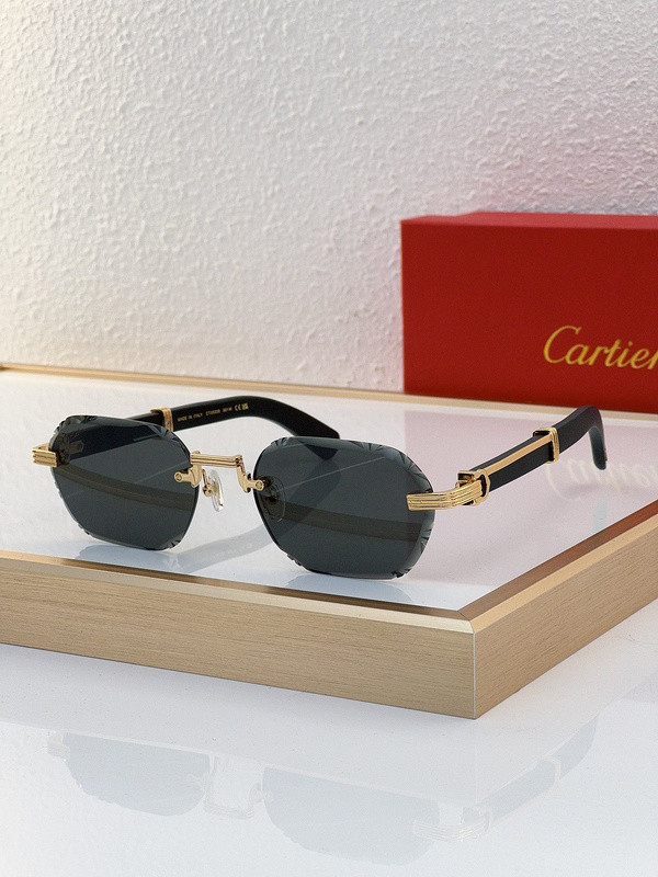 Cartier Sunglasses AAAA-5761