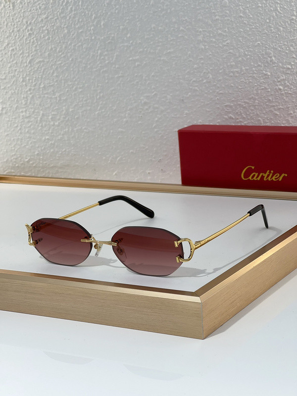 Cartier Sunglasses AAAA-5243