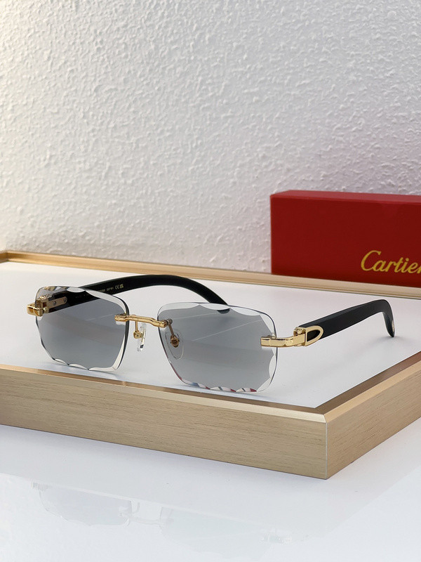 Cartier Sunglasses AAAA-5741