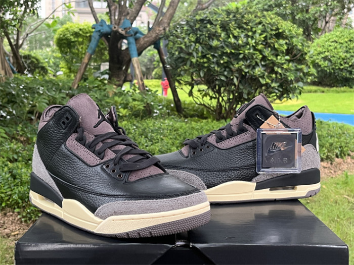Authentic A Ma Manière x Air Jordan 3 “Black”