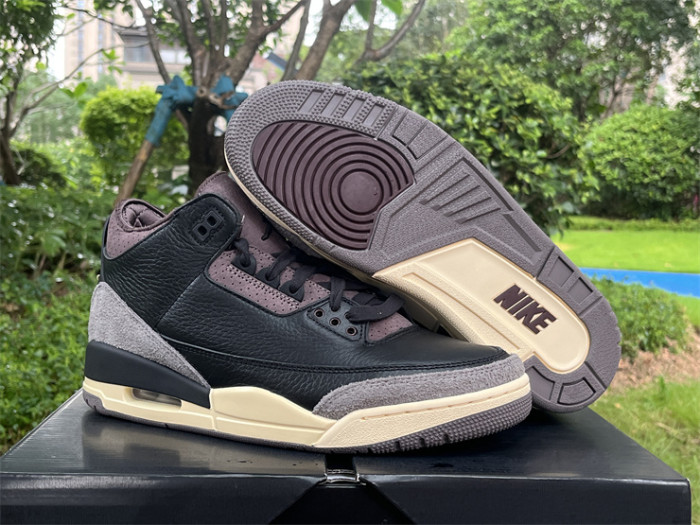 Authentic A Ma Manière x Air Jordan 3 “Black” GS