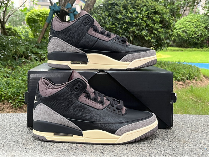 Authentic A Ma Manière x Air Jordan 3 “Black”