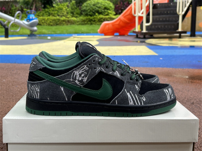 Authentic There Skateboards x Nike SB Dunk Low