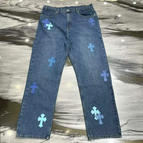 Chrome Hearts Jeans High End Quality-001