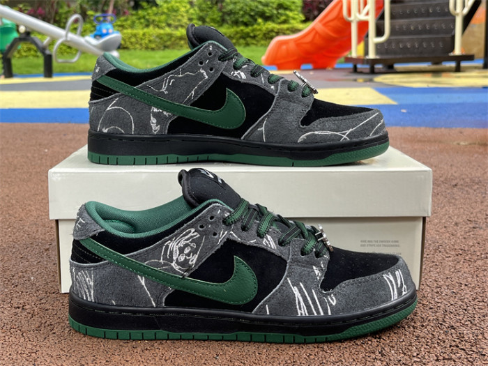 Authentic There Skateboards x Nike SB Dunk Low