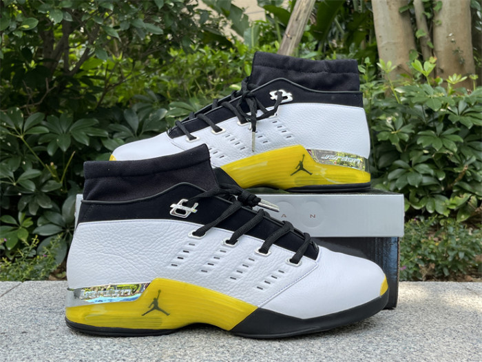 Authentic Air Jordan 17 Low “Lightning” (regular boxes)