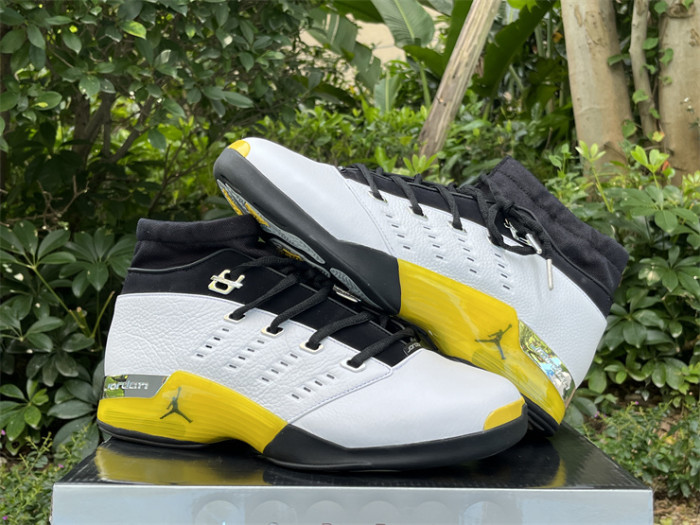 Authentic Air Jordan 17 Low “Lightning” (regular boxes)