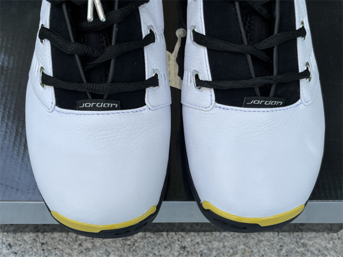 Authentic Air Jordan 17 Low “Lightning” (regular boxes)