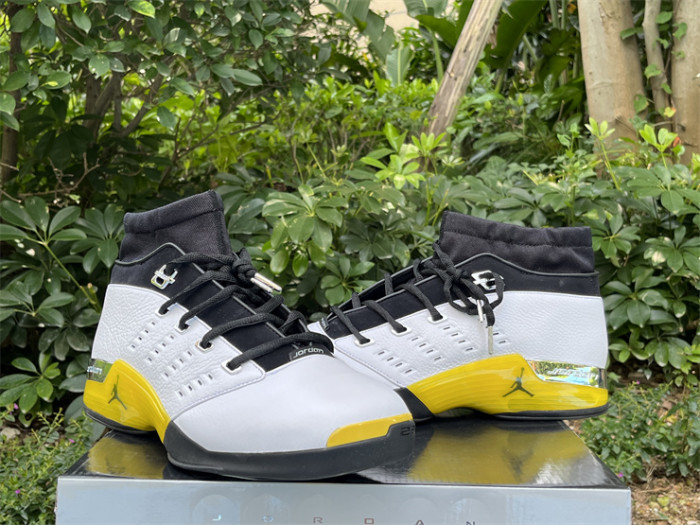 Authentic Air Jordan 17 Low “Lightning” (regular boxes)