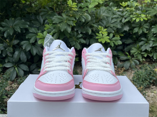 Authentic Air Jordan 1 Low Paw Print Women