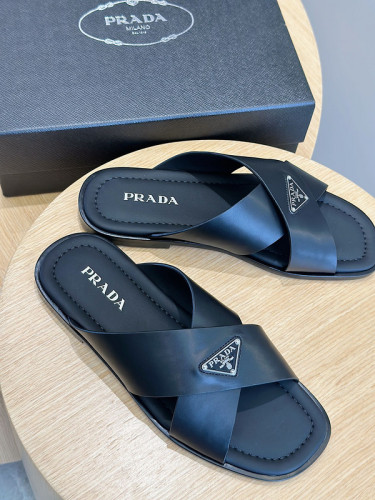 Prada men slippers 1：1 quality-040