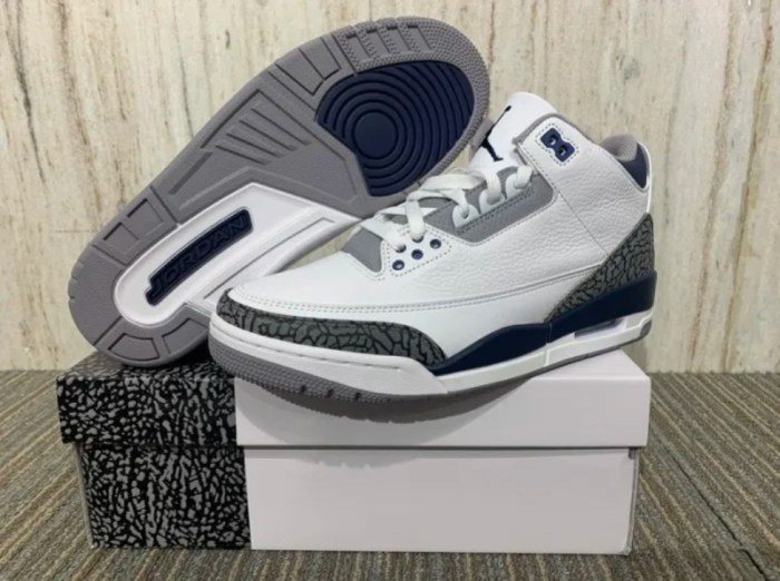 Authentic Air Jordan 3 Retro “Midnight Navy”