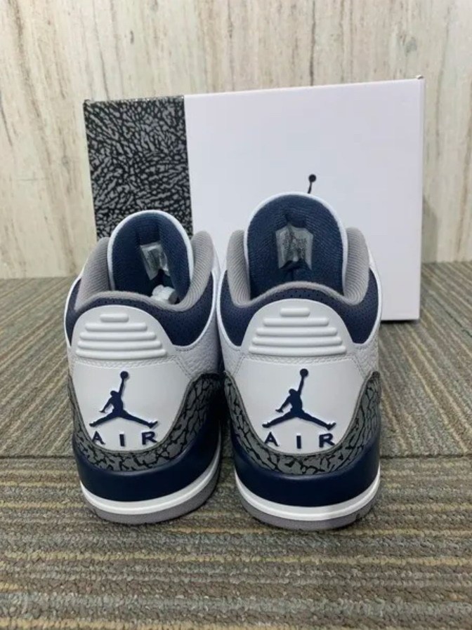 Authentic Air Jordan 3 Retro “Midnight Navy”