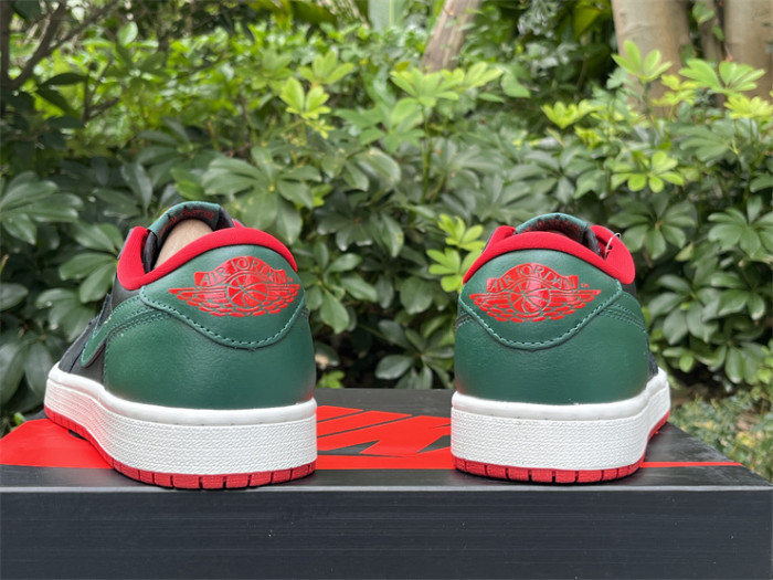 Authentic Air Jordan 1 Low “Gorge Green”