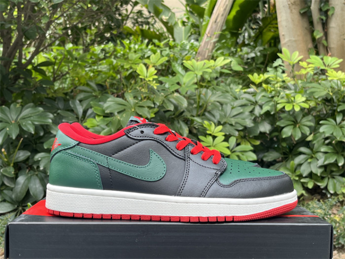 Authentic Air Jordan 1 Low “Gorge Green”