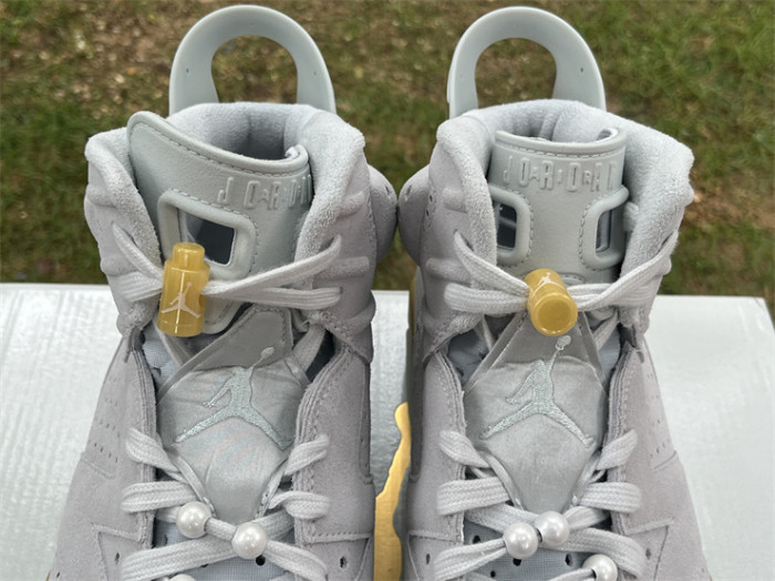 Authentic Air Jordan 6 “Pearl”